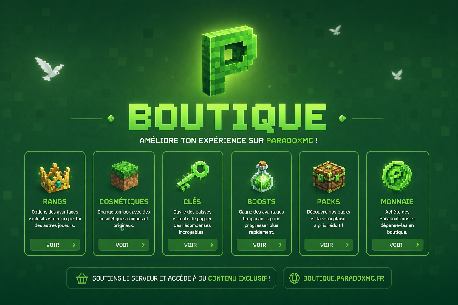 pourquoi faire un achat chez nous?
